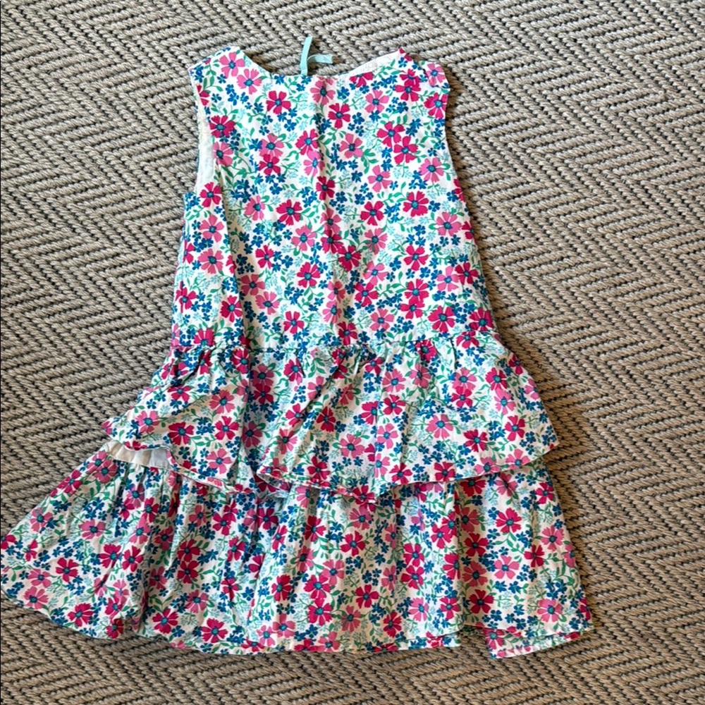 Crewcuts - Girls' Floral Tiered Skirted Bottoms - Pink & Teal